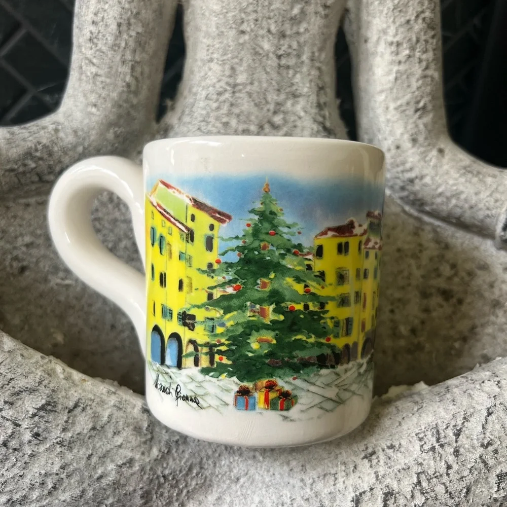 Sur La Table x Massimo Giacon Natale 2012 Christmas Mug Collectible Stoneware